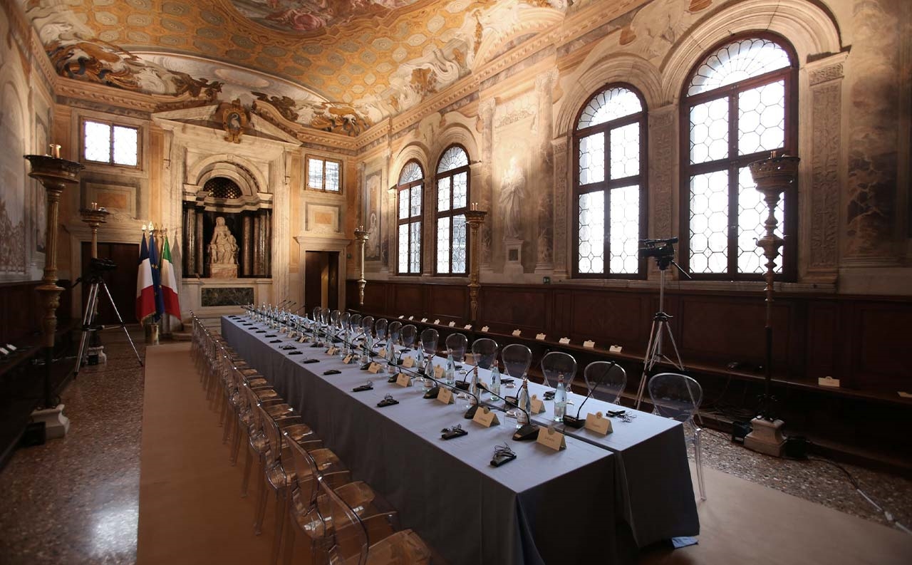 Palazzo Ducale, Bilateral Conference Italy France